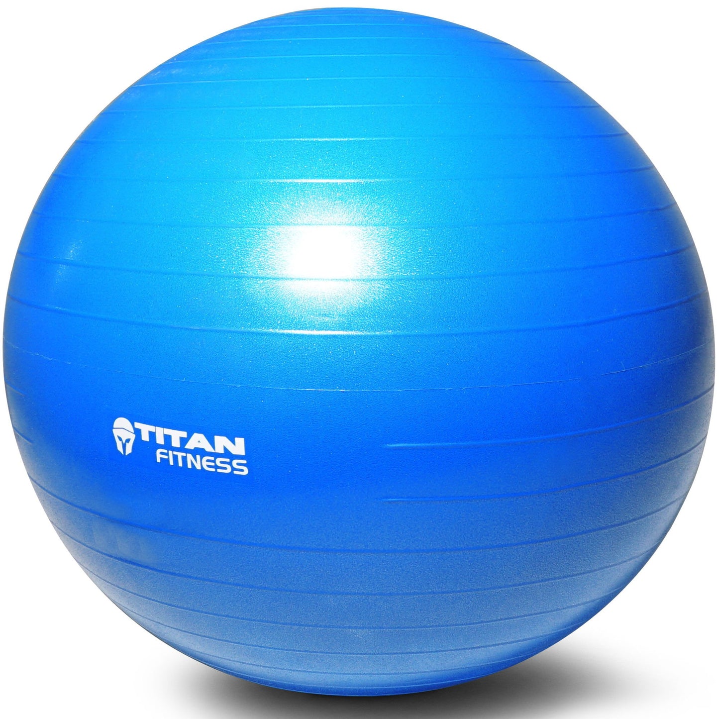 Scratch and Dent, 65cm Anti Burst Yoga Stability Exercise Ball w/ Pump Blue - view 10