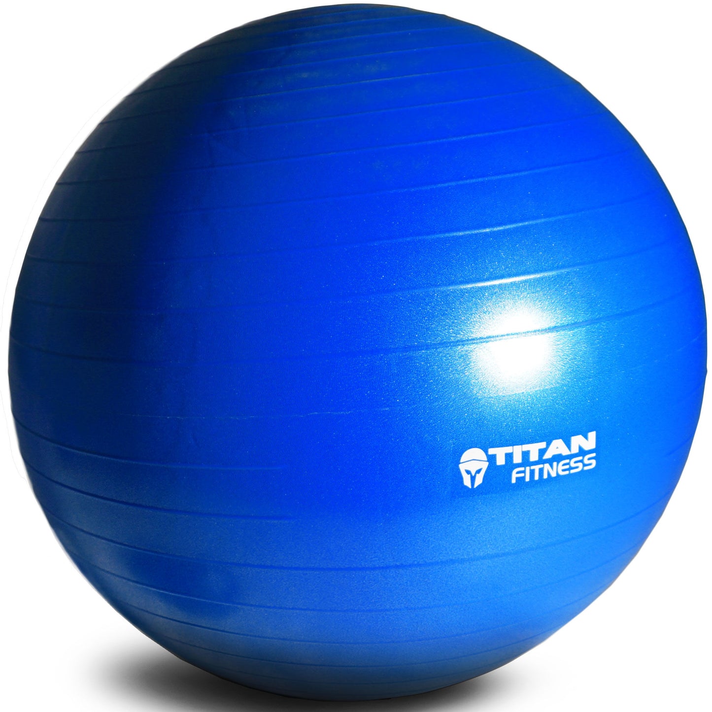 Scratch and Dent, 65cm Anti Burst Yoga Stability Exercise Ball w/ Pump Blue - view 4