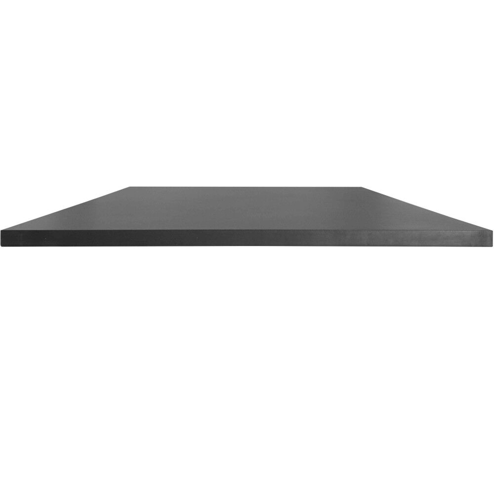 Universal Desk Top - 30" x 48" Black - view 3