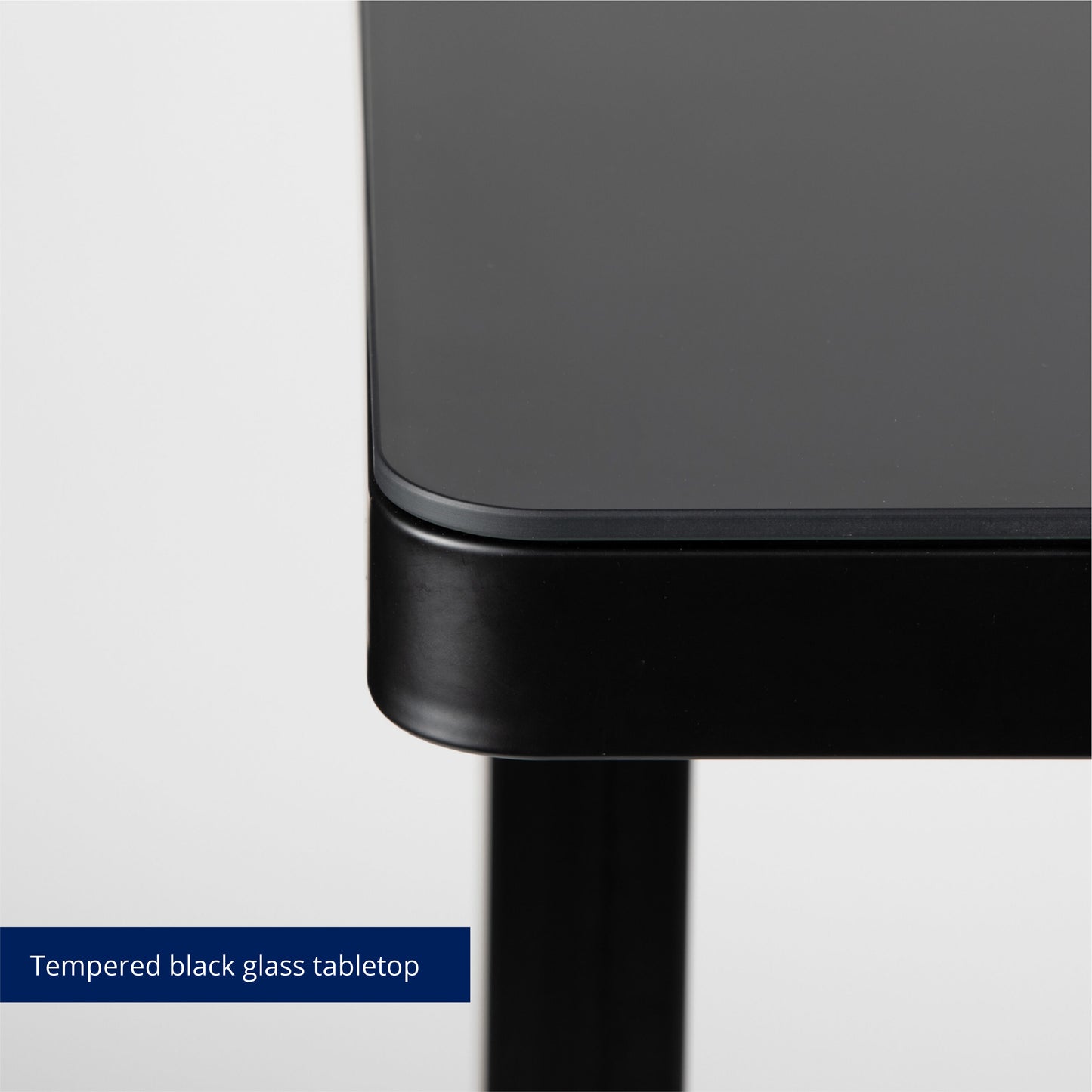 SCRATCH AND DENT - Titan Adjustable Glass Top Standing Desk - FINAL SALE - view 7