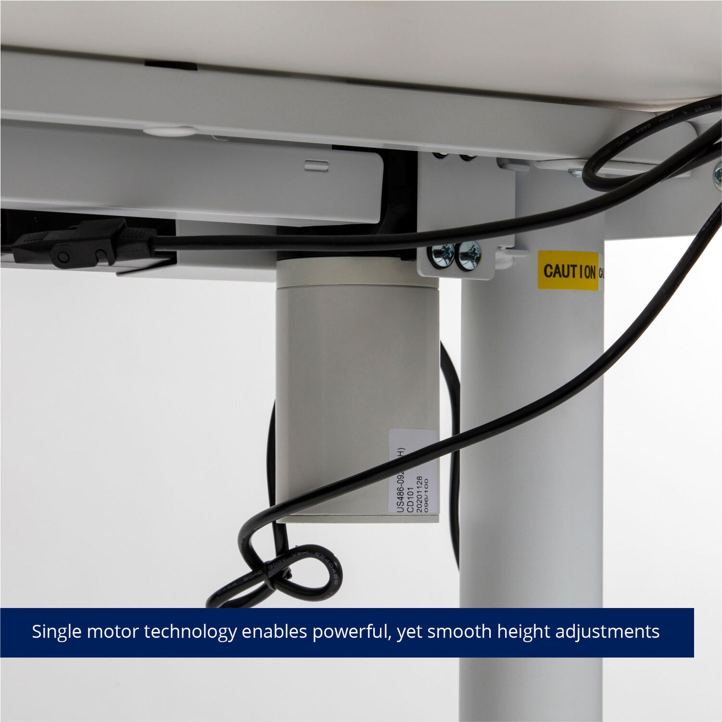 SCRATCH AND DENT - Adjustable Youth Electronic Desk - FINAL SALE - view 5