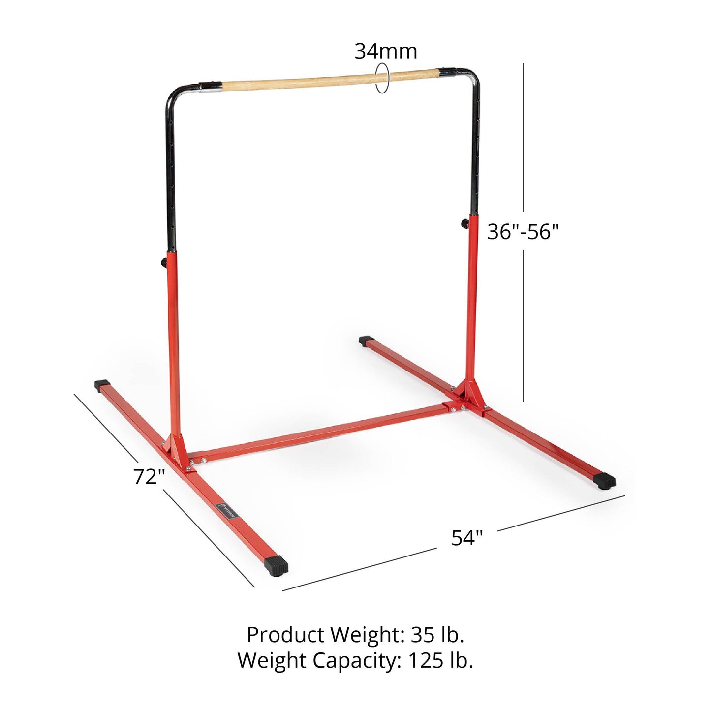 Scratch and Dent - Jr. Gymnastics Kip Bar - FINAL SALE - view 6