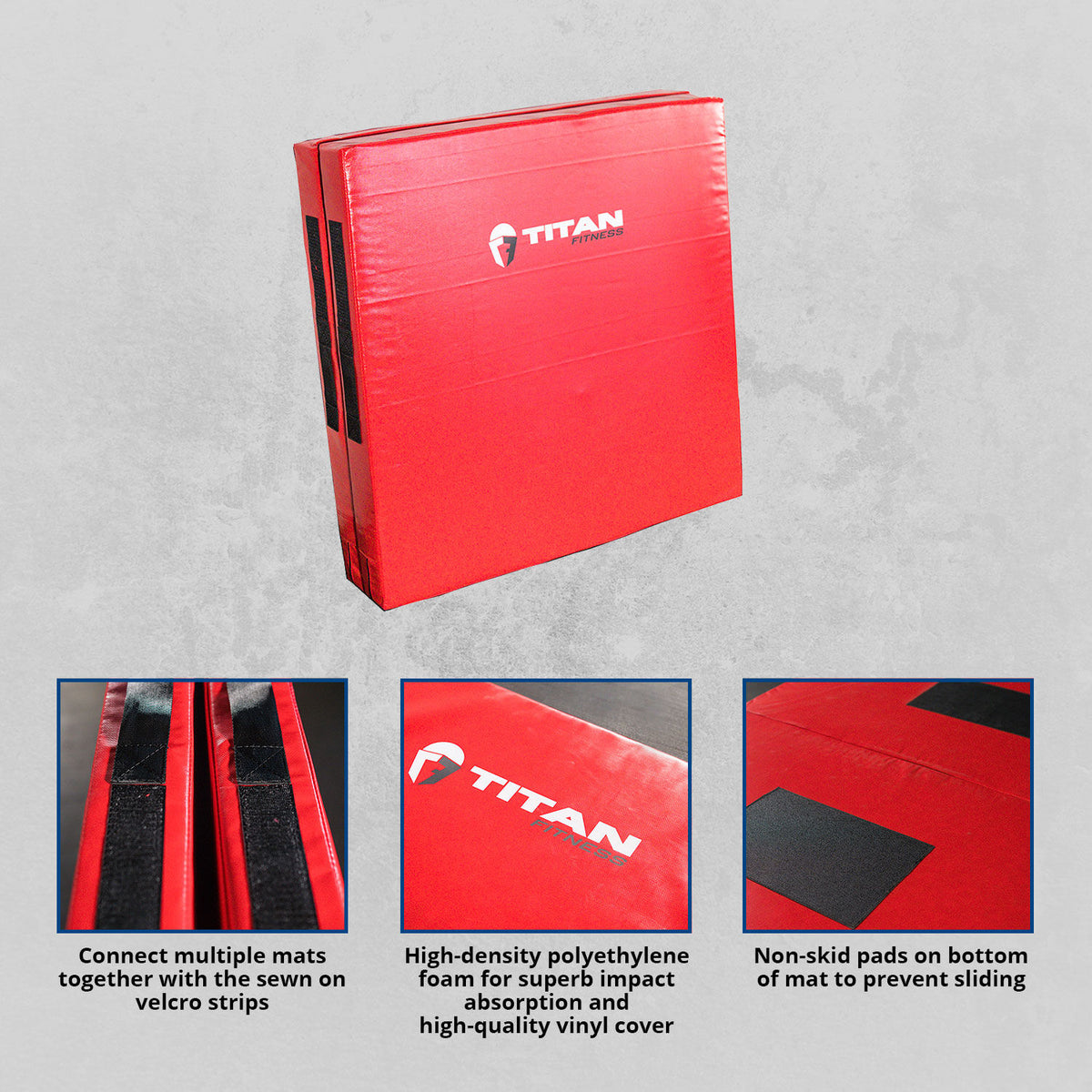 Scratch and Dent - Gymnastics Tumbling Mat | 6' x 3' x 4" - FINAL SALE - view 2