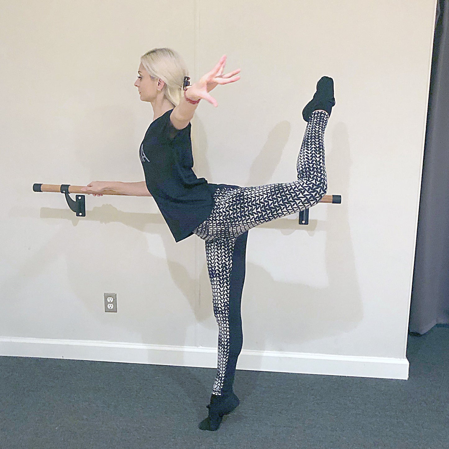 Scratch and Dent - Wooden Ballerina Barre - view 2