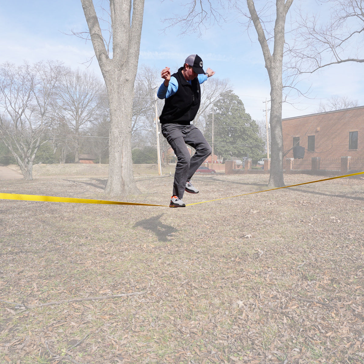 Scratch and Dent - 50' Slackline Kit w/ Hook & Ratchet Closer - FINAL SALE - view 7