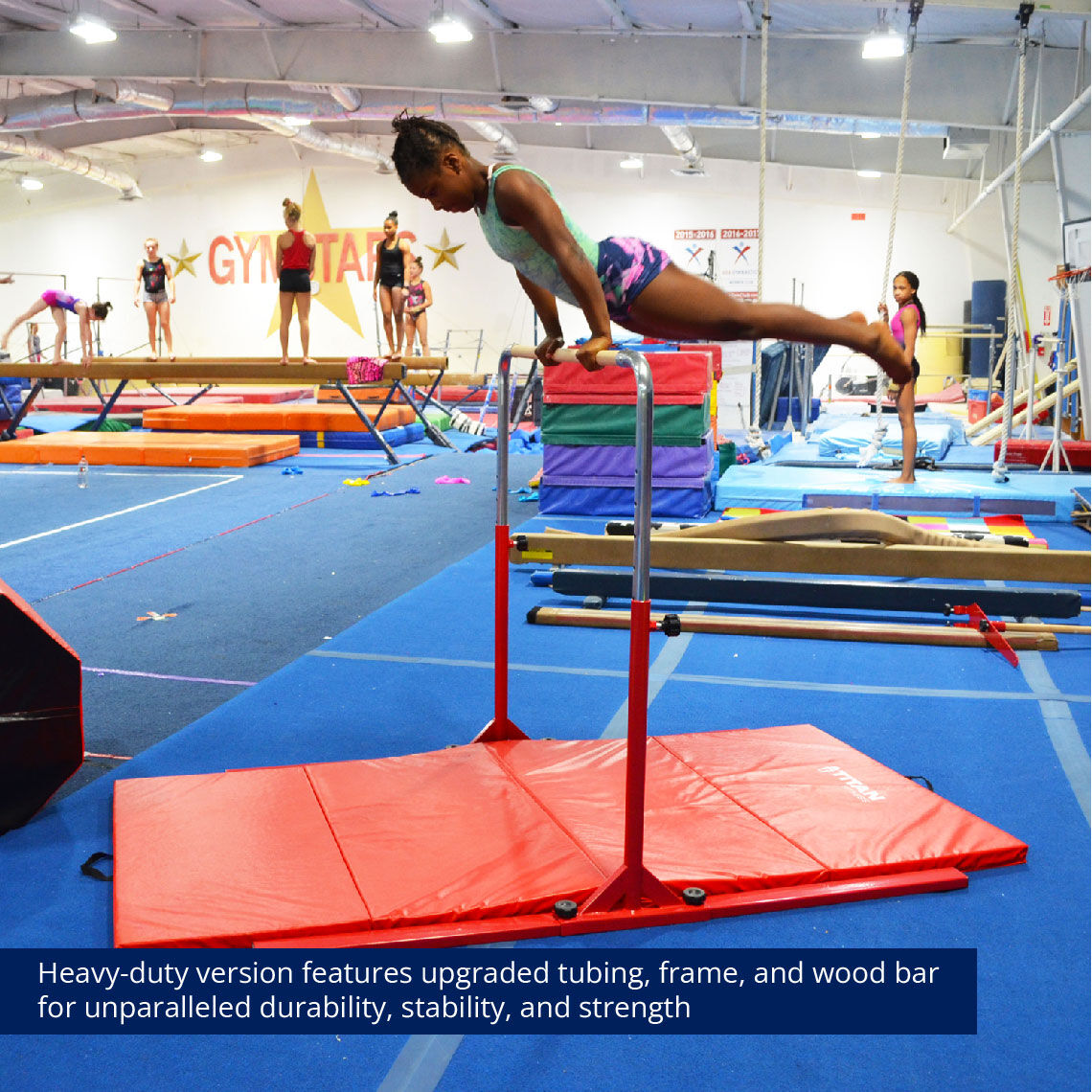 Scratch and Dent - Heavy Duty Jr. Gymnastics Kip Bar - FINAL SALE - view 3
