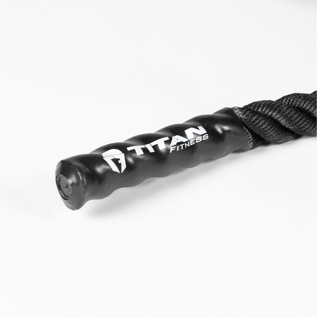Scratch and Dent - 40' x 1.5" Battle Rope Black Poly Dacron - FINAL SALE - view 4