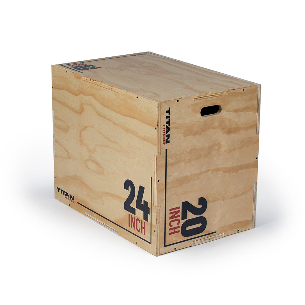 3-in-1 Wooden Plyo Box | Large (20 x 24 x 30in) - view 11