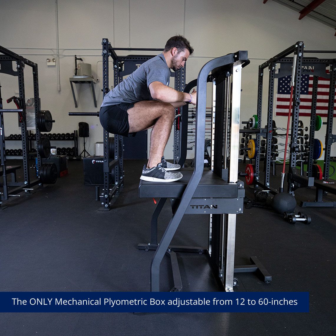 60" Ronin Plyometric Machine - view 3