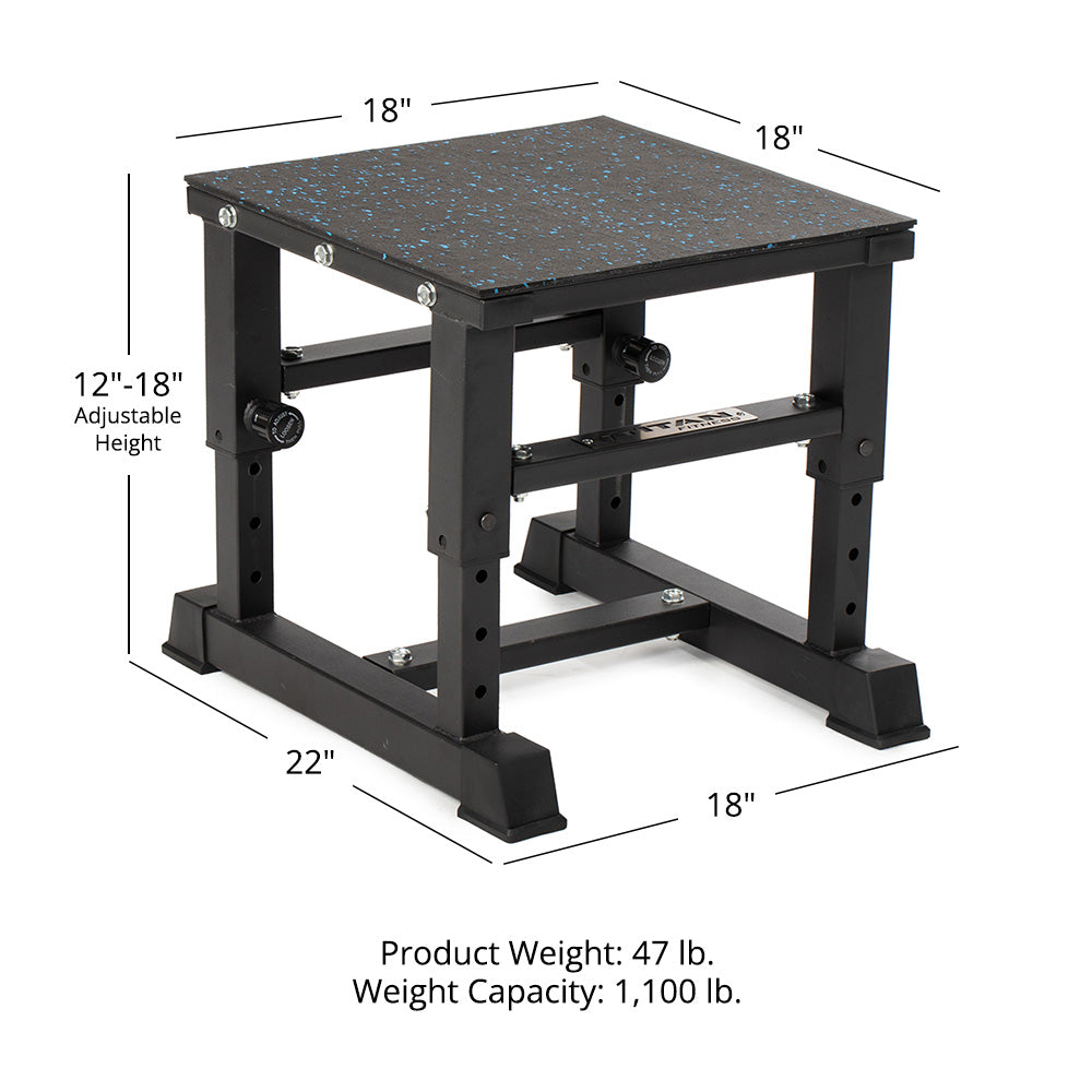 18" Adjustable Plyometric Box - view 10