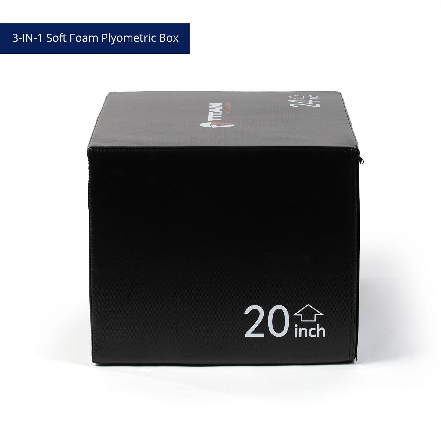 Scratch and Dent - 3-In-1 Soft Foam Plyometric Box 20" 24" 30" - FINAL SALE - view 2