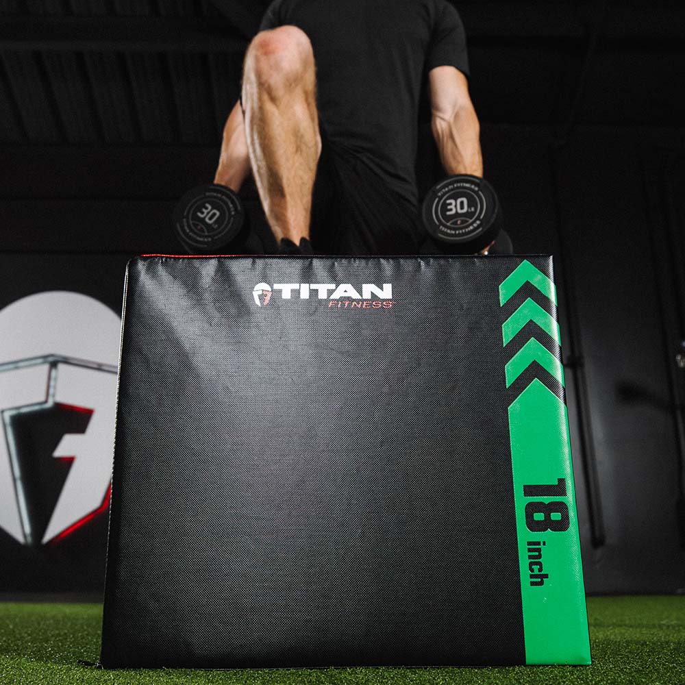 3-In-1 Heavy Foam Plyometric Box | 16 x 18 x 20in