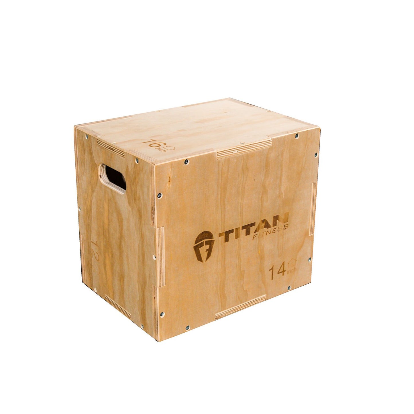 Scratch and Dent - 3-in-1 Wooden Plyometric Box - 12" 14" 16" - FINAL SALE - view 1