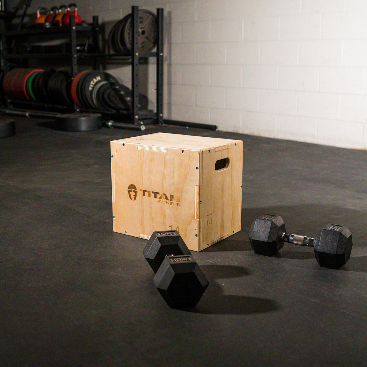 Scratch and Dent - 3-in-1 Wooden Plyometric Box - 12" 14" 16" - FINAL SALE - view 7