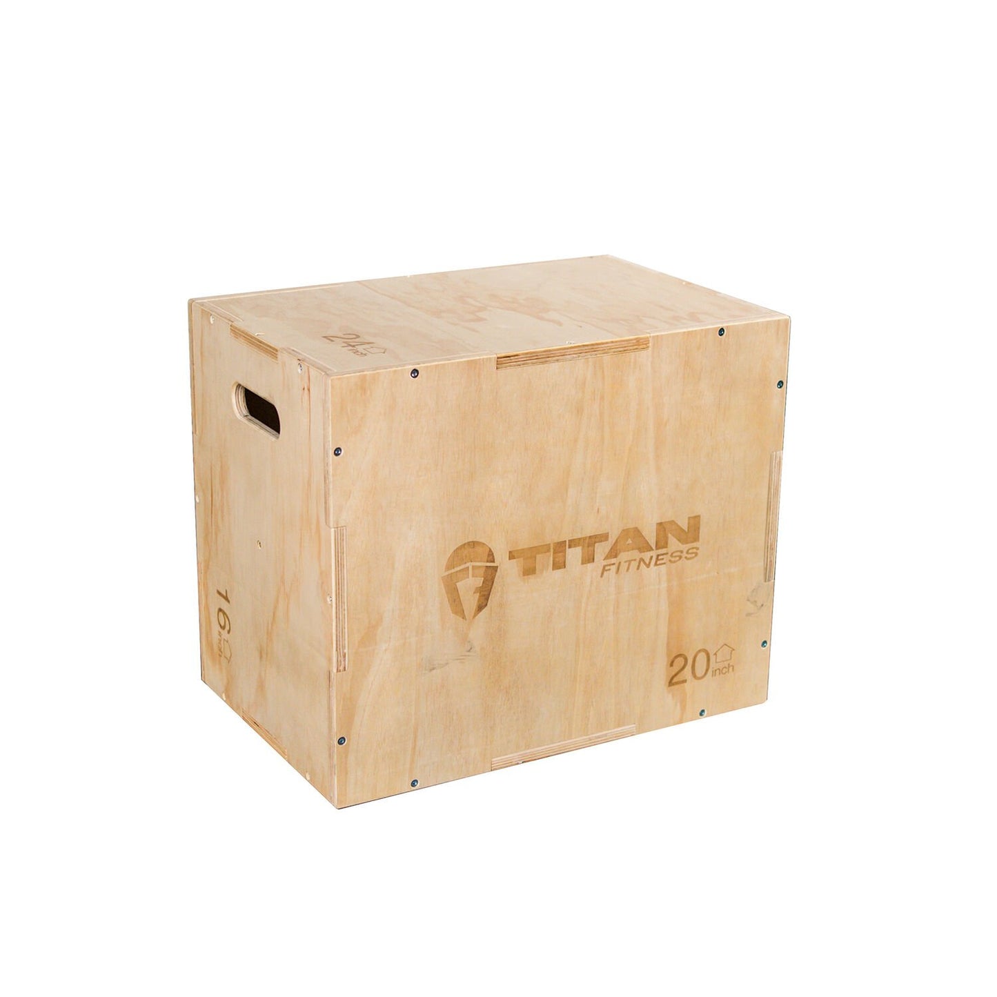 Scratch and Dent - 3-in-1 Wooden Plyometric Box – 16-in. 20-in. 24-in. - FINAL SALE - view 1