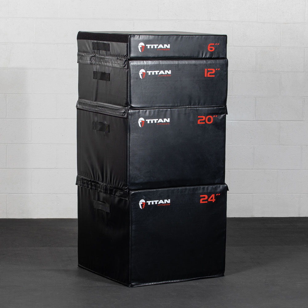Stackable Soft Foam Plyometric Boxes - view 2