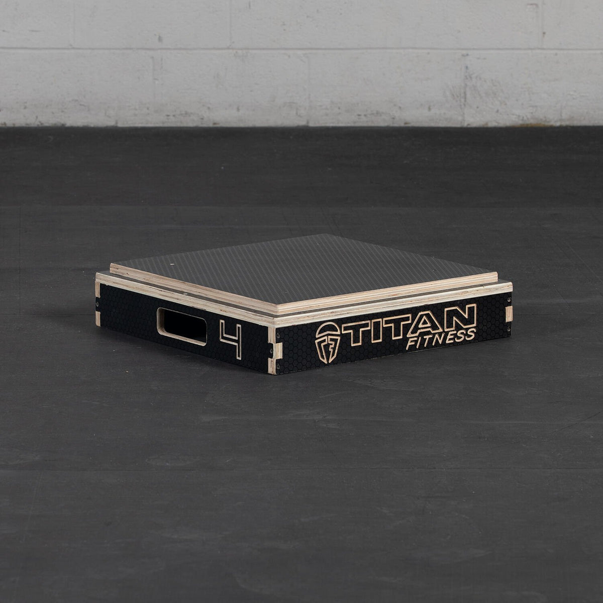 SCRATCH AND DENT - 4-in Stackable Wooden Plyometric Box - FINAL SALE
