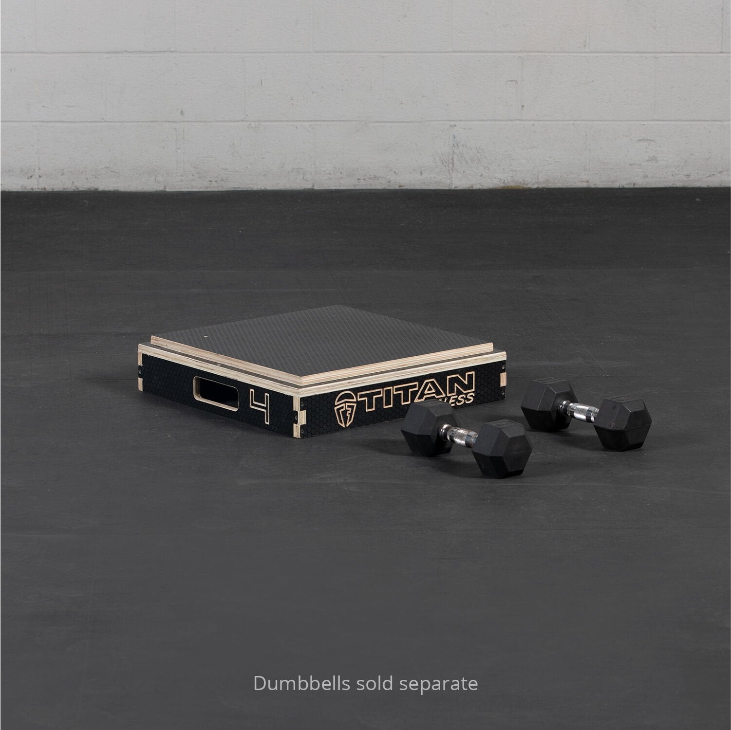 SCRATCH AND DENT - 4-in Stackable Wooden Plyometric Box - FINAL SALE
