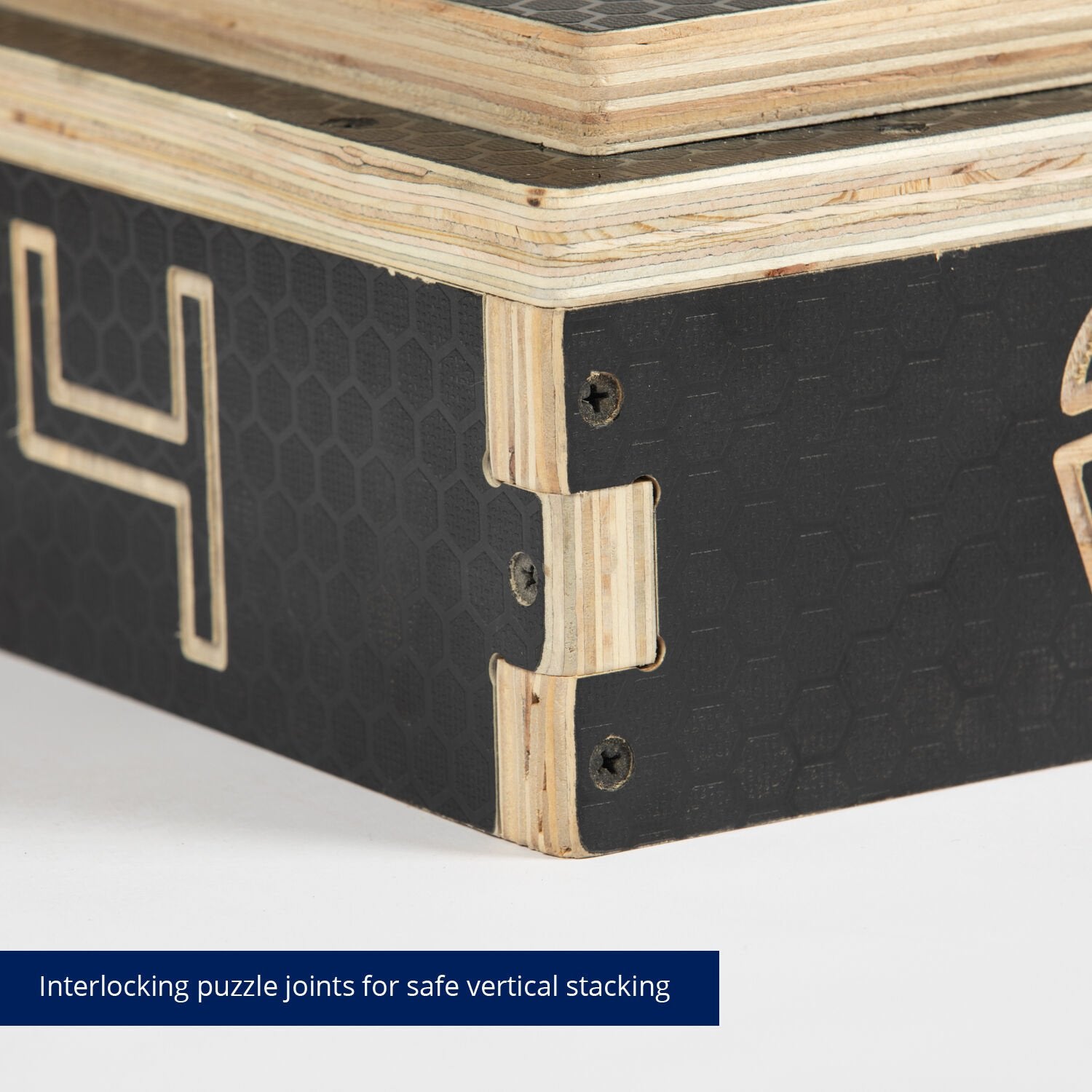 SCRATCH AND DENT - 4-in Stackable Wooden Plyometric Box - FINAL SALE