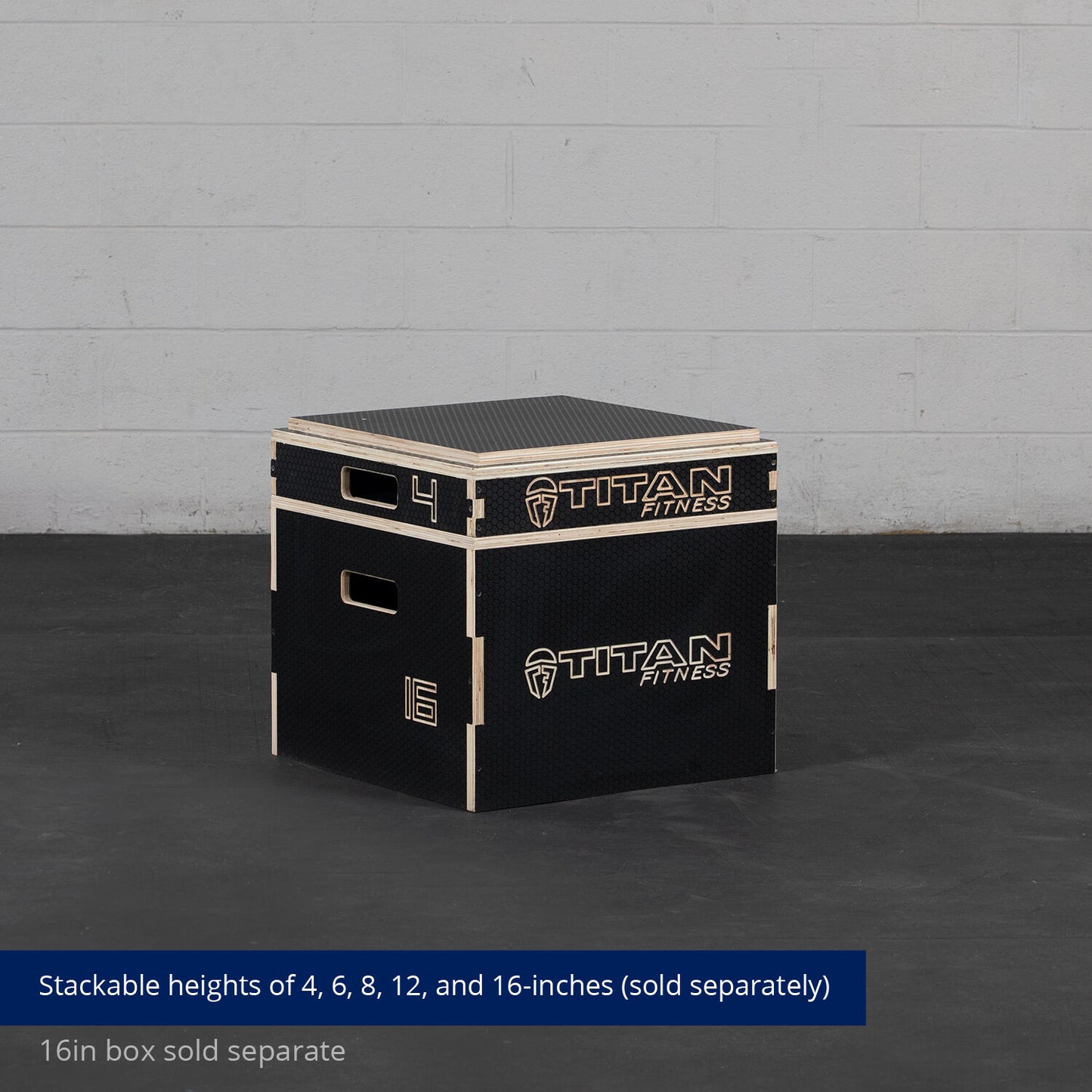 SCRATCH AND DENT - 4-in Stackable Wooden Plyometric Box - FINAL SALE - view 8