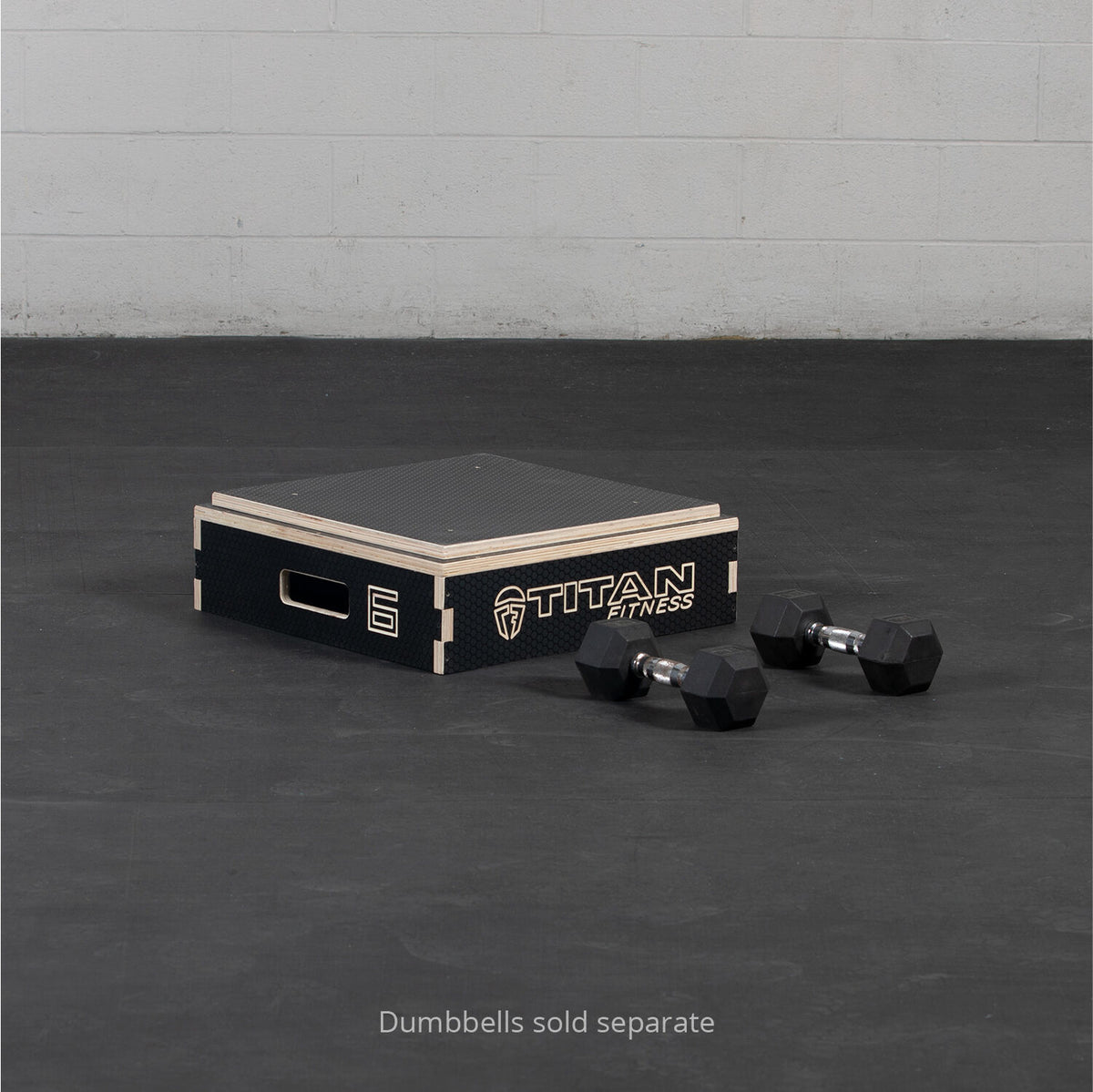 SCRATCH AND DENT - 6-in Stackable Wooden Plyometric Box - FINAL SALE