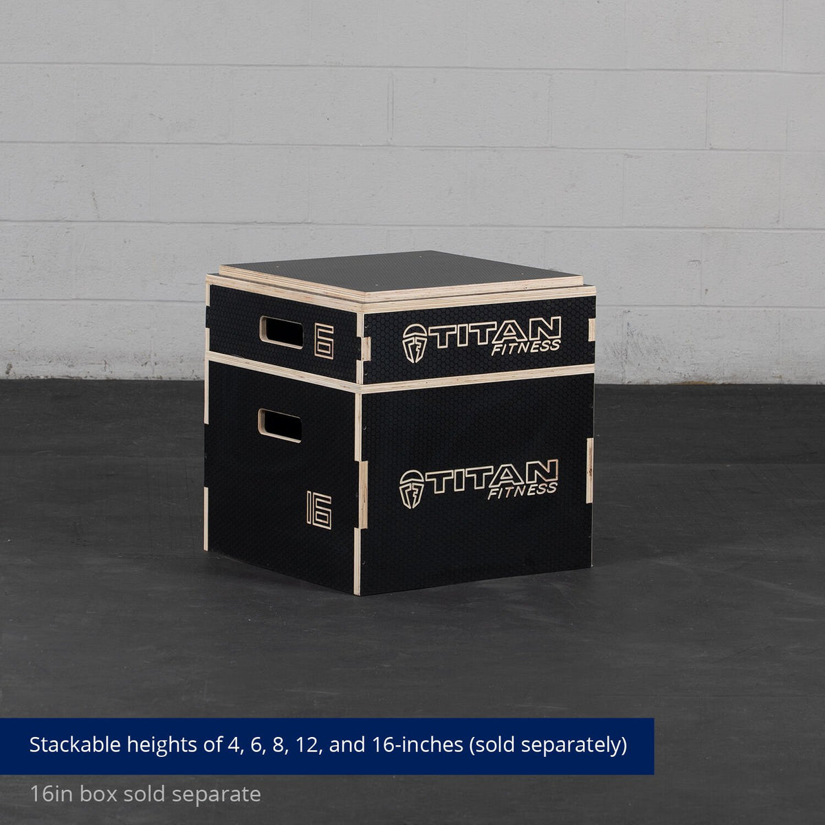 SCRATCH AND DENT - 6-in Stackable Wooden Plyometric Box - FINAL SALE - view 8