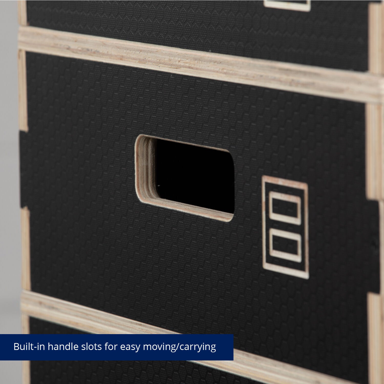SCRATCH AND DENT - 8-in Stackable Wooden Plyometric Box - FINAL SALE