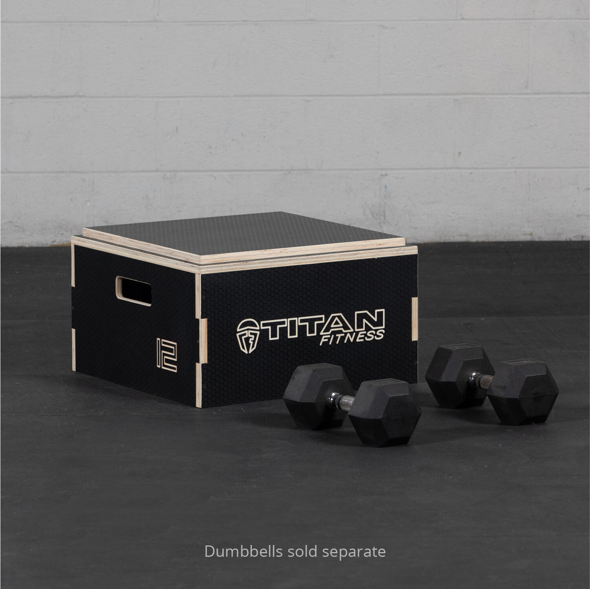 SCRATCH AND DENT - 12-in Stackable Wooden Plyometric Box - FINAL SALE - view 3