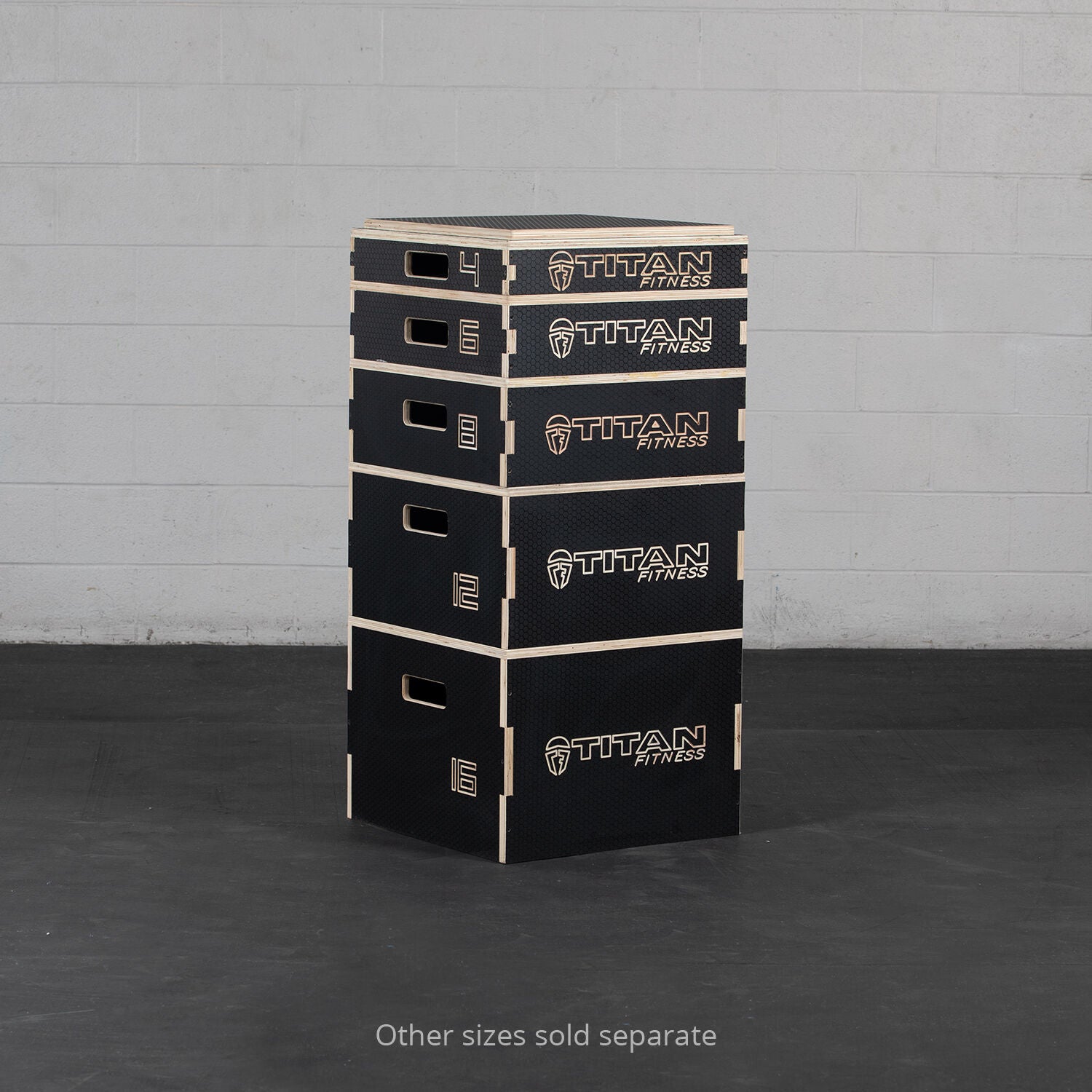 SCRATCH AND DENT - 12-in Stackable Wooden Plyometric Box - FINAL SALE