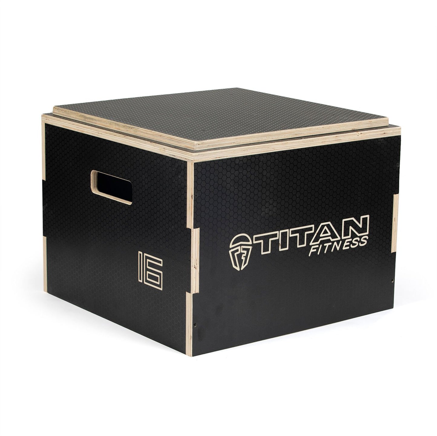 Scratch and Dent - 16-in Stackable Wooden Plyometric Box - FINAL SALE - view 1