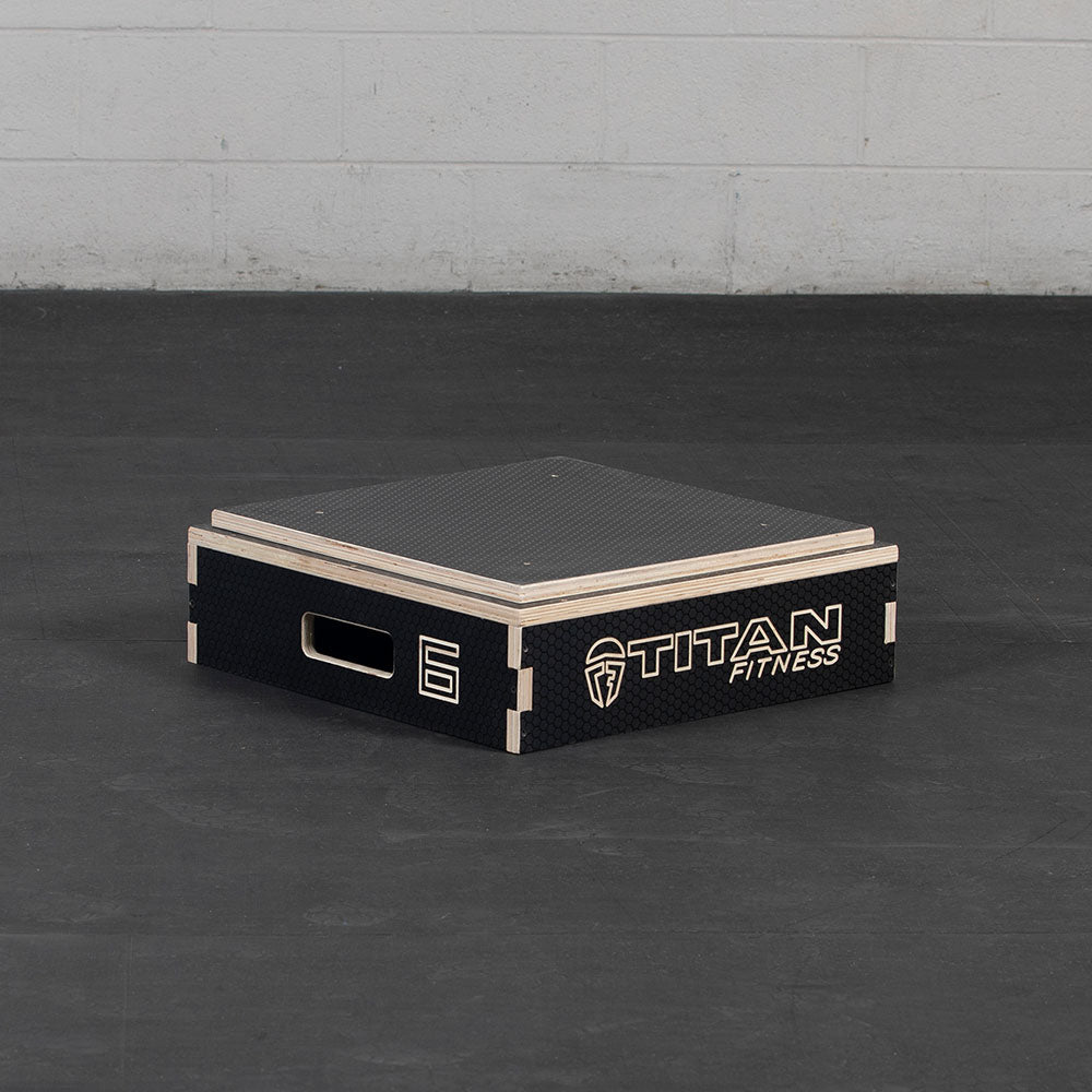 6" Stackable Wooden Plyo Box - view 2