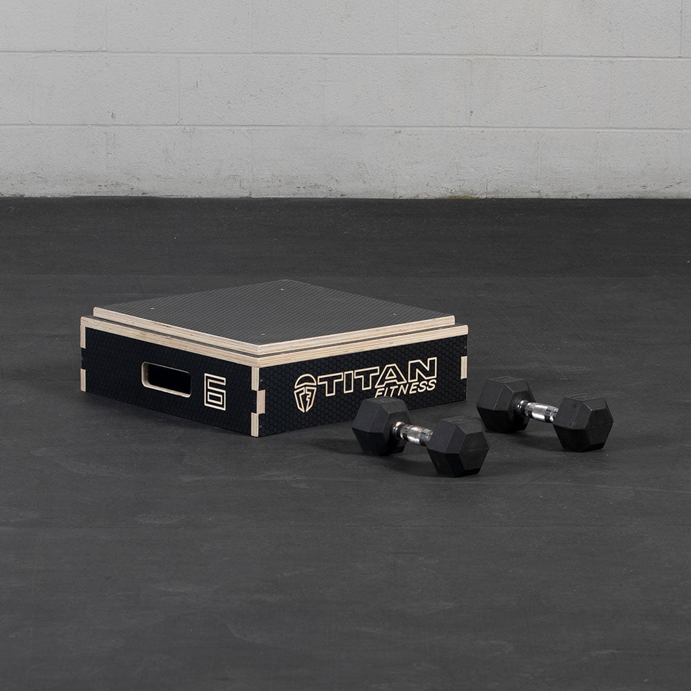 6" Stackable Wooden Plyo Box