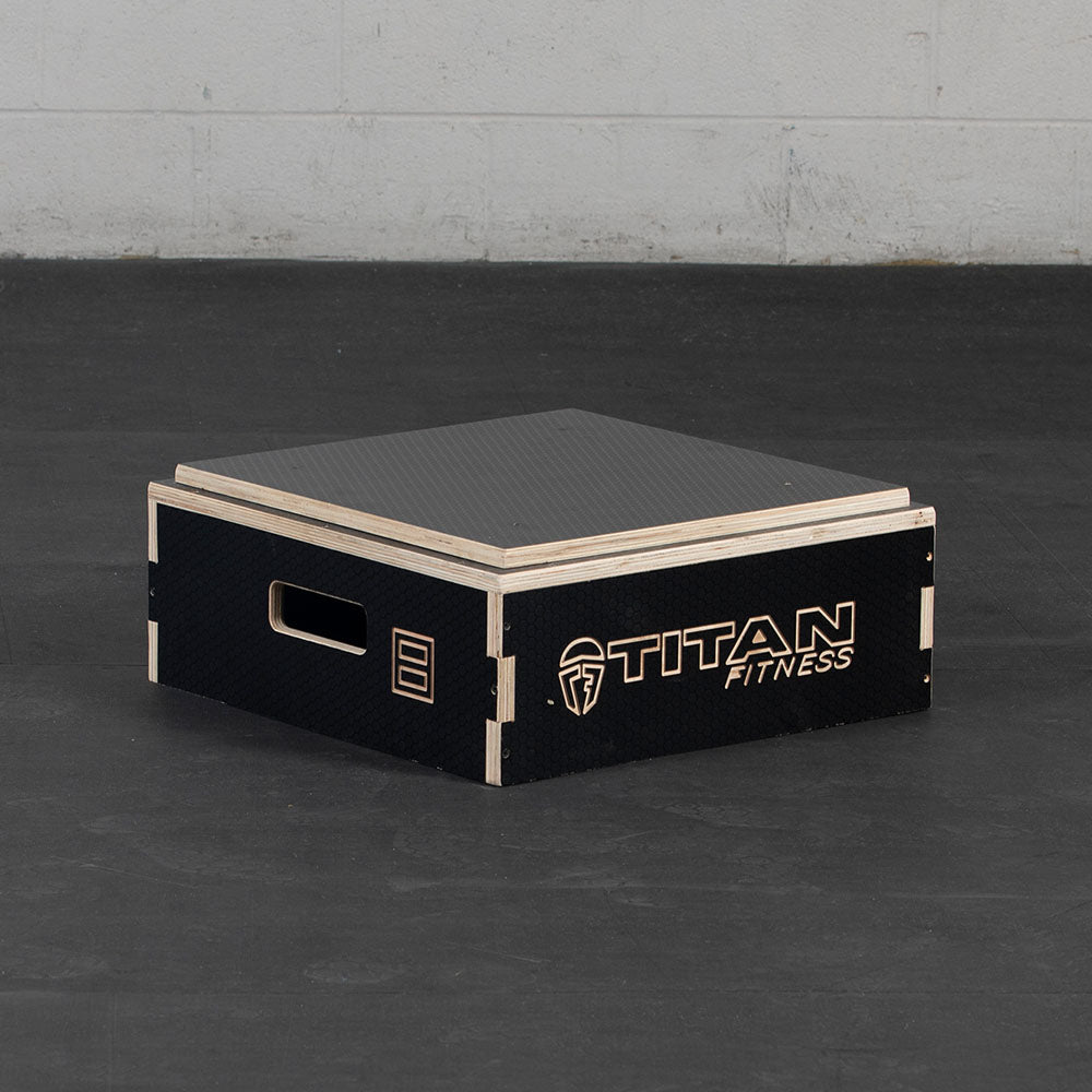 8" Stackable Wooden Plyo Box - view 2