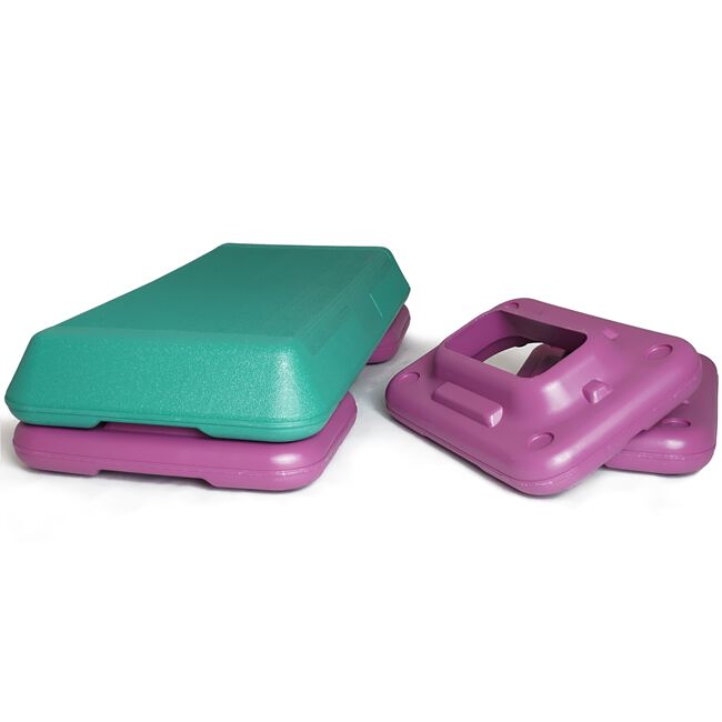 Scratch and Dent - 28"x14" Adjustable Aerobic Step w/ Risers - FINAL SALE - view 5