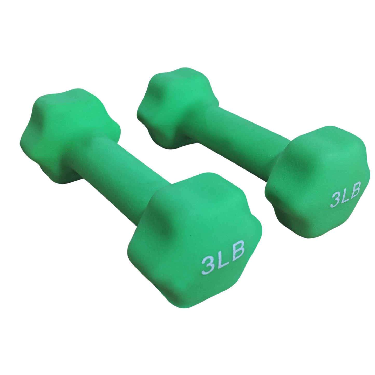Scratch and Dent, Neoprene Light Weight Dumbbell Set - 1, 2, 3 , 4 LB - view 6