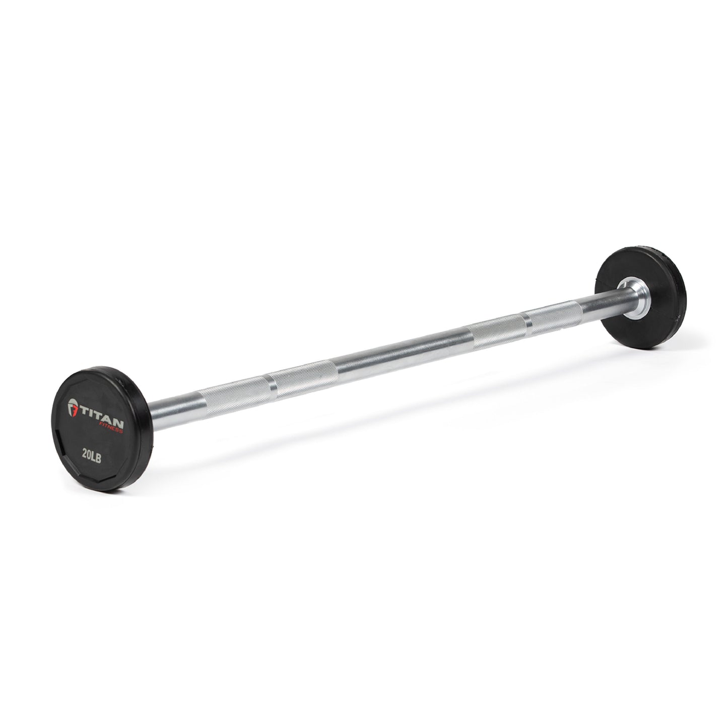 Scratch and Dent - Rubber Fixed Barbell - view 1