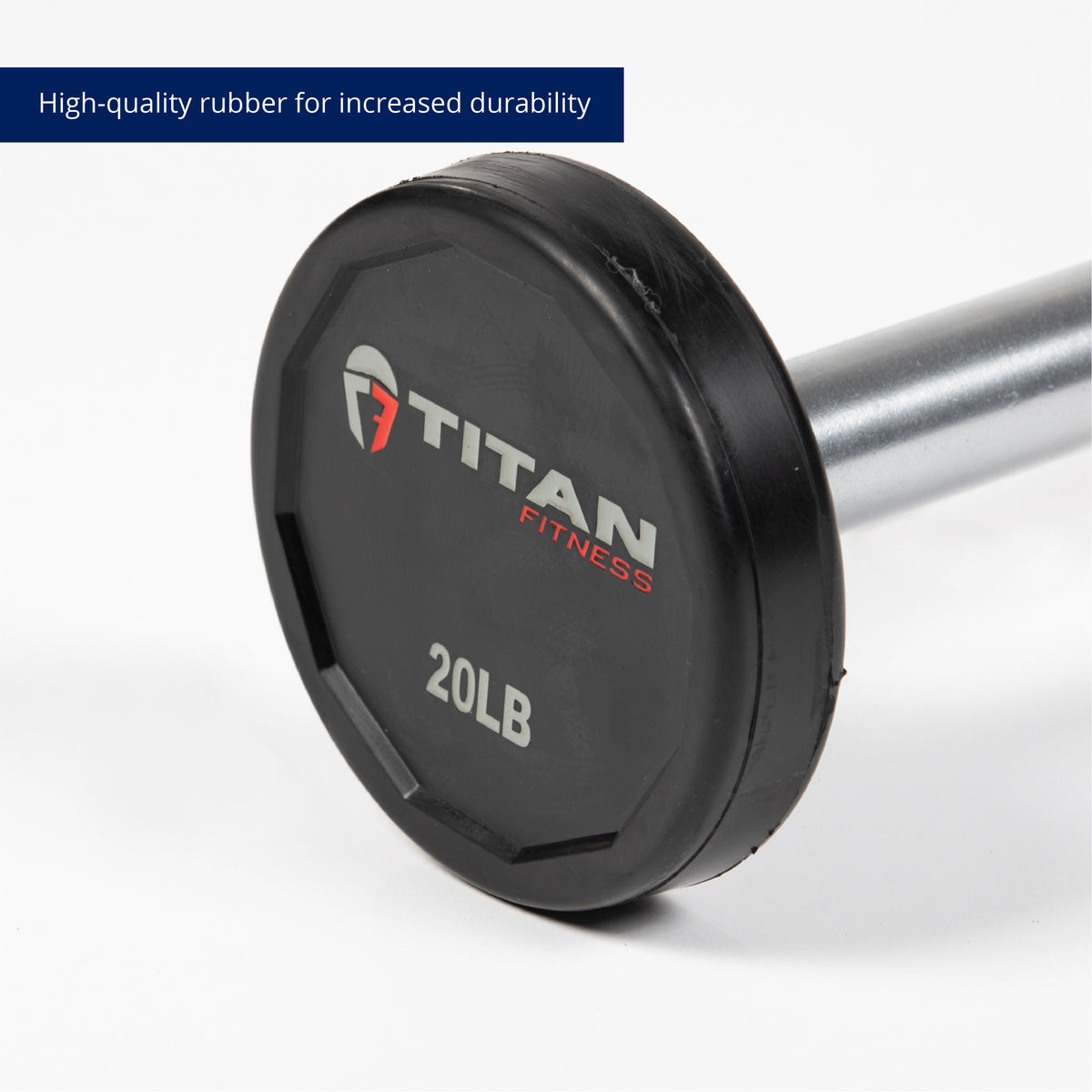 Scratch and Dent - Rubber Fixed Barbell
