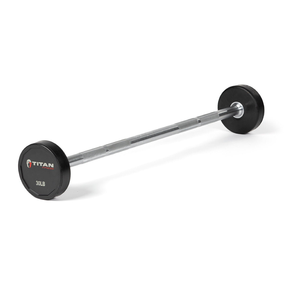 Scratch and Dent - Rubber Fixed Barbell - view 1