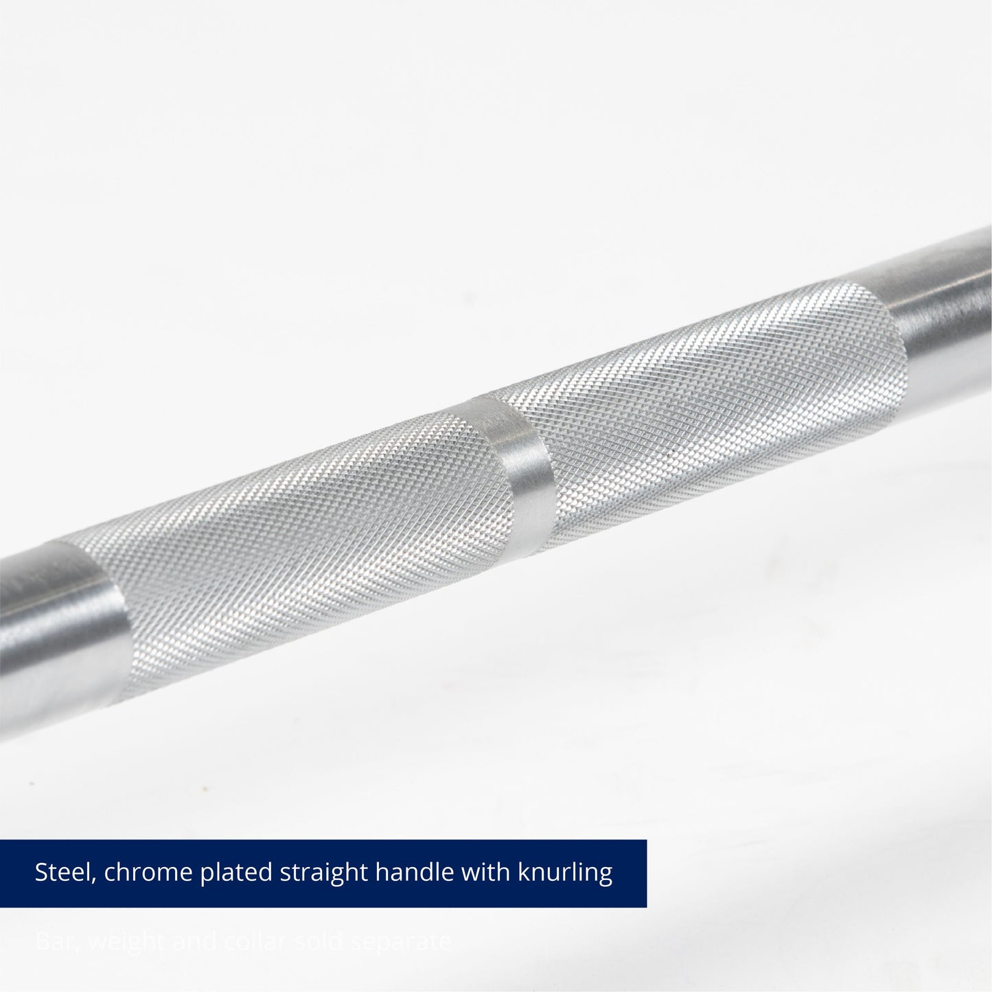 Scratch and Dent - Rubber Fixed Barbell | Straight | 30 LB - FINAL SALE - view 4