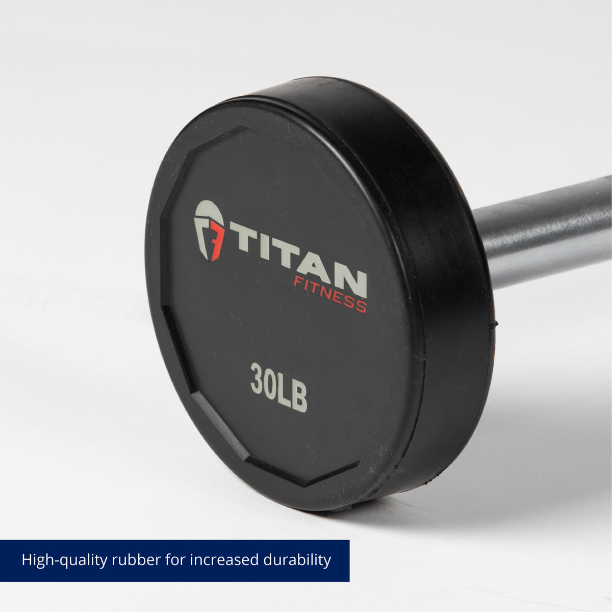 Scratch and Dent - Rubber Fixed Barbell - view 7