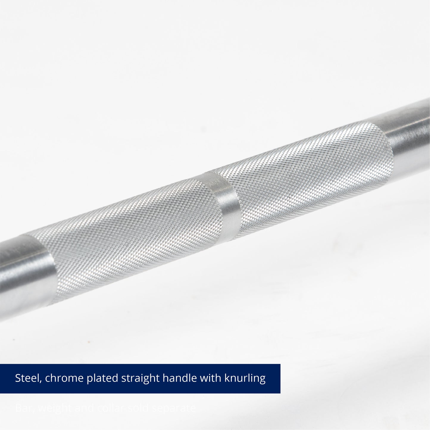 Scratch and Dent - 50 LB Straight Rubber Fixed Barbell - FINAL SALE - view 5