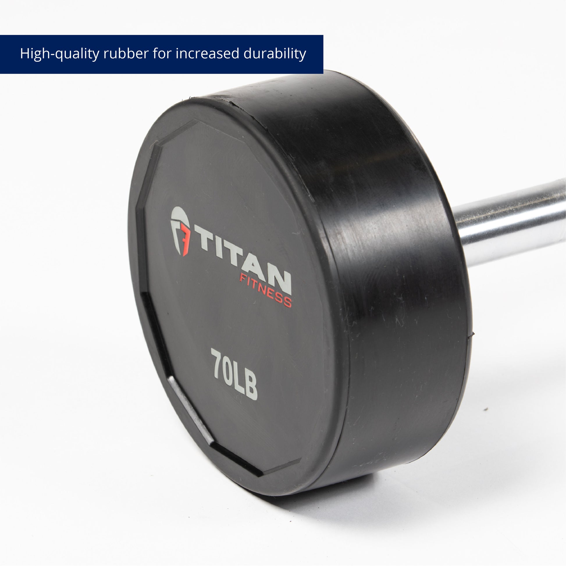 Scratch and Dent - Rubber Fixed Barbell