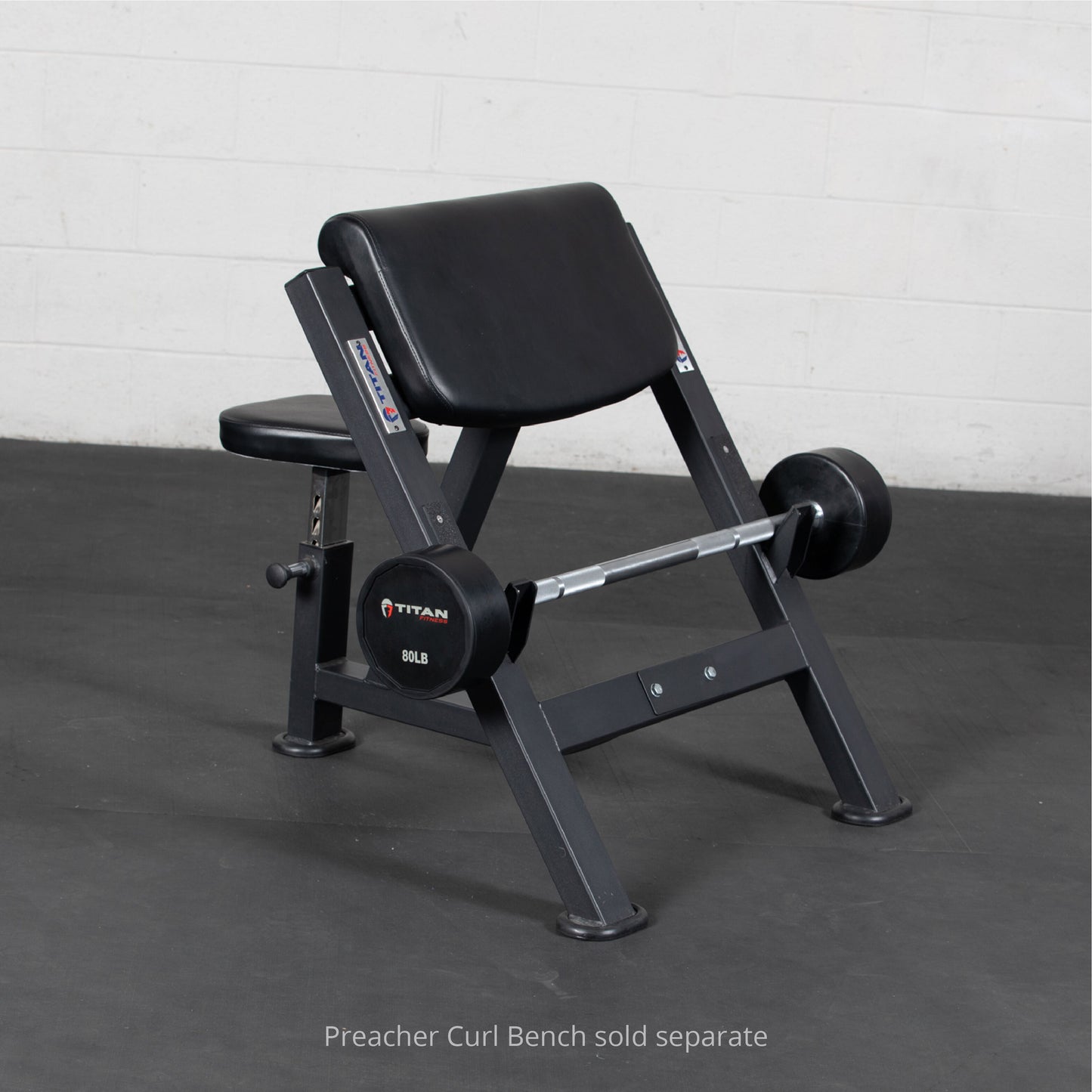 Scratch and Dent - Rubber Fixed Barbell - view 2