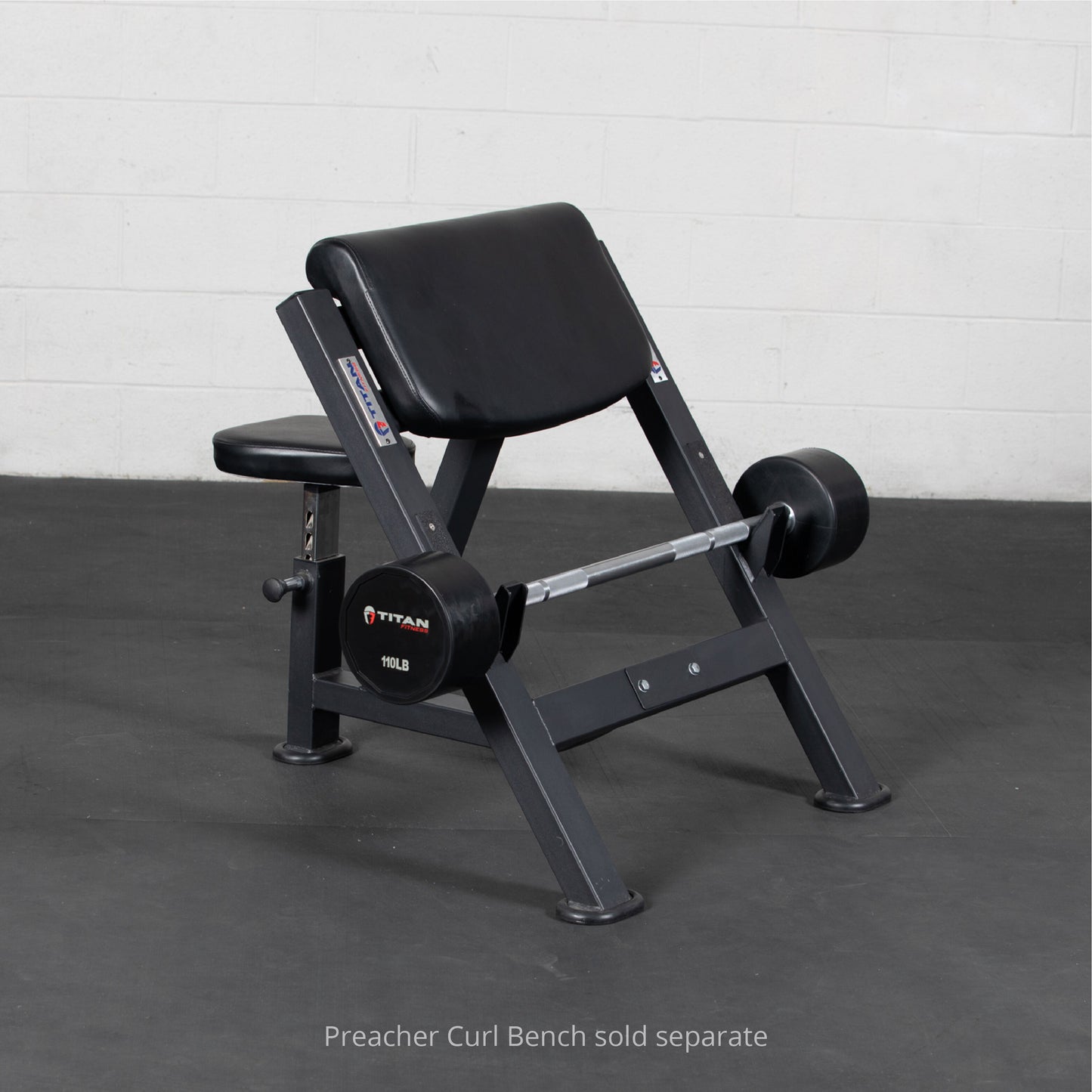 Scratch and Dent - Rubber Fixed Barbell - view 2