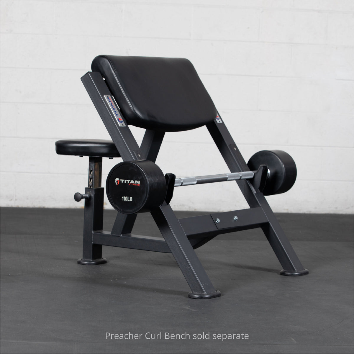 Scratch and Dent - Rubber Fixed Barbell - view 3