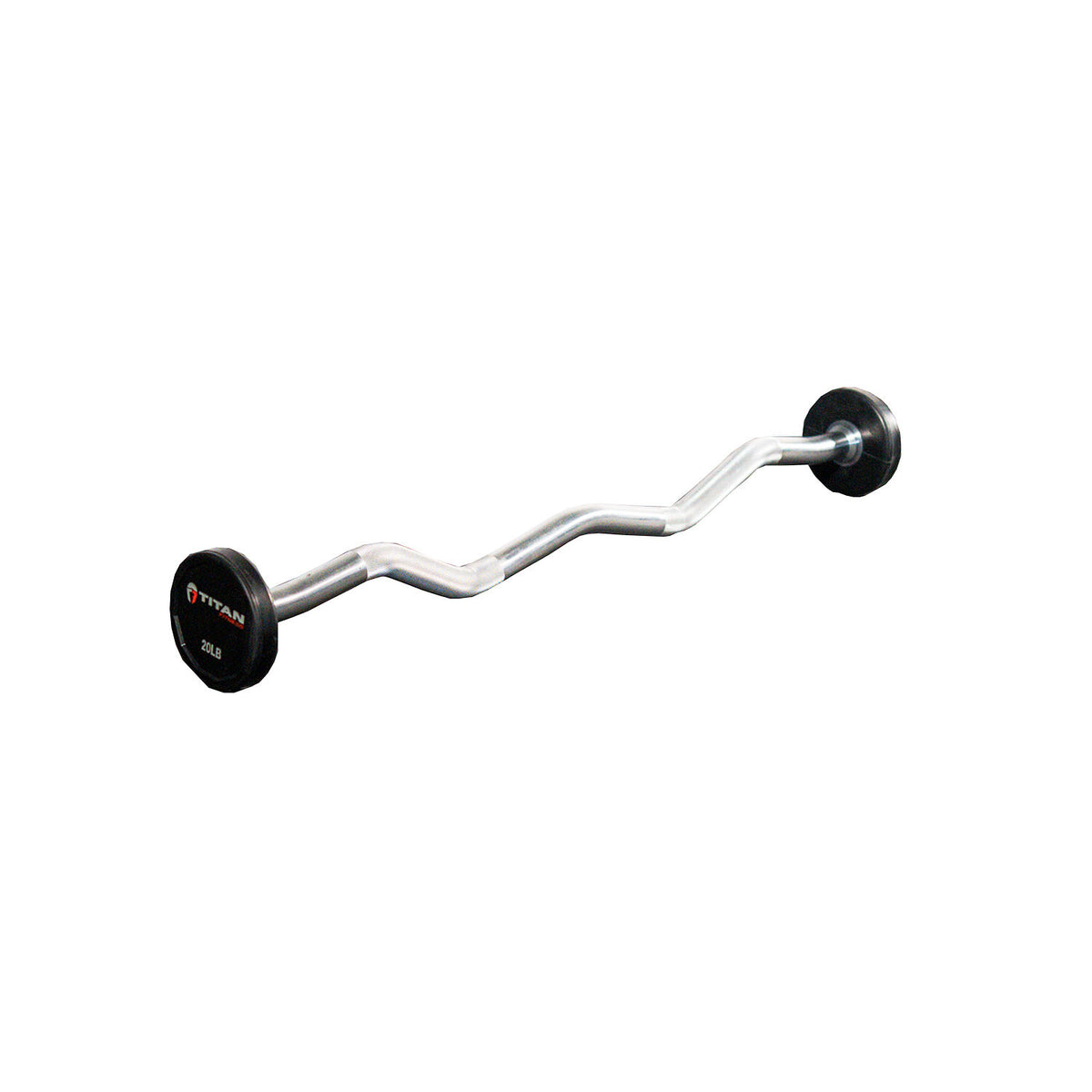 Scratch and Dent - Rubber Fixed Barbell - view 1