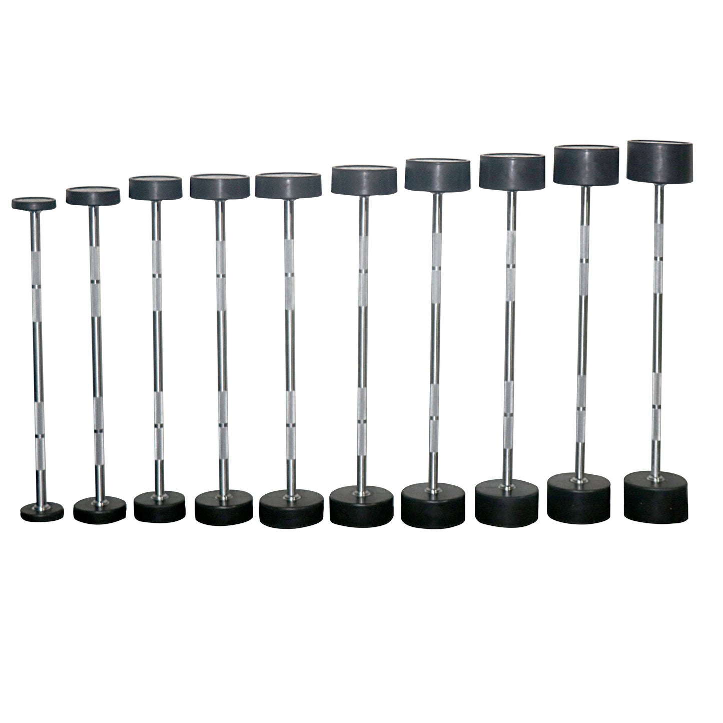 Scratch and Dent - Rubber Fixed Barbell - view 1