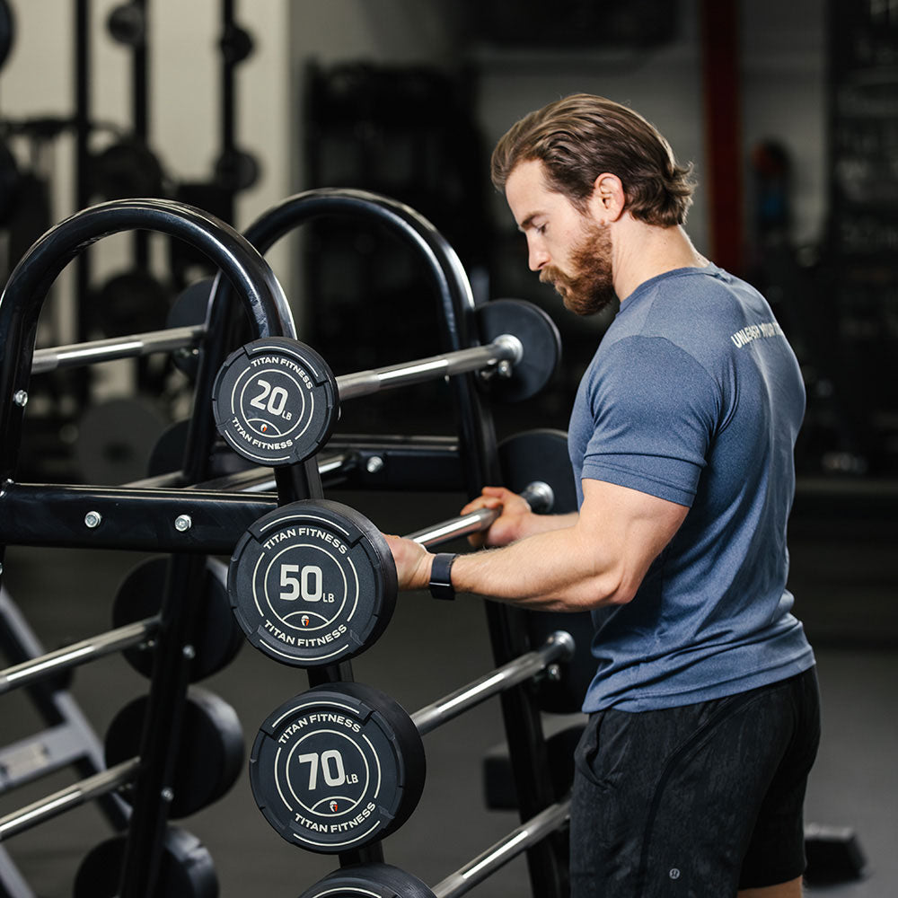 Fixed Barbell Rack - view 3