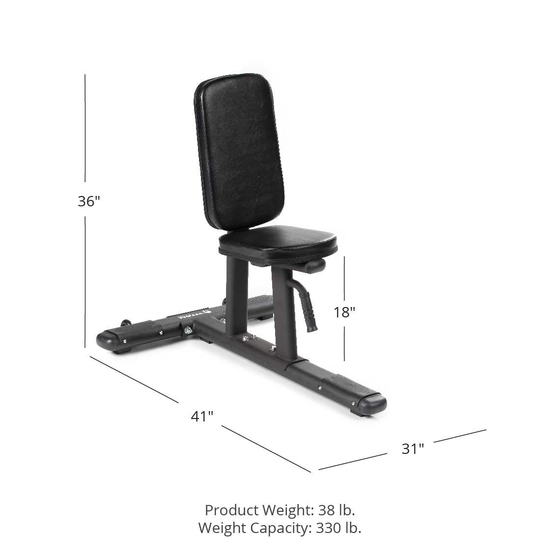 Scratch and Dent - Seated Stationary Bench - FINAL SALE - view 9