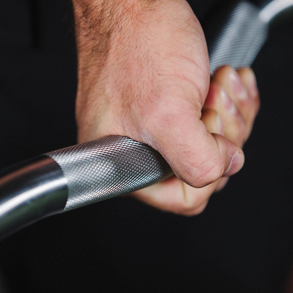 30 LB EZ Curl Fixed Urethane Barbell